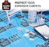 Builders Bull Heavy-Duty Carpet Protector 50m Self-Adhesive Waterproof Roll view 4