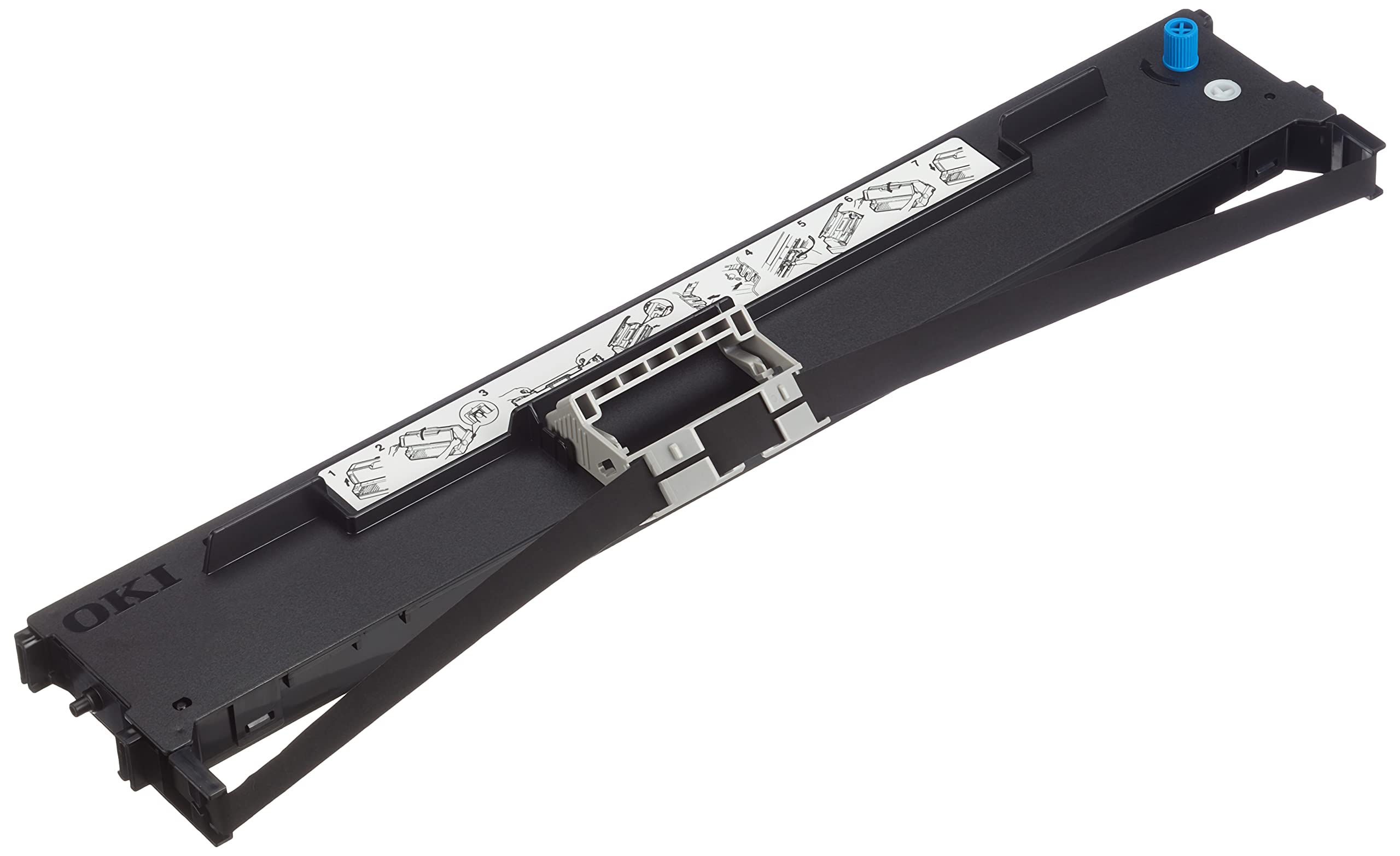 OKI Printer Ribbon Fabric Nylon Black [for Flatbed ML6300] Ref 43503601