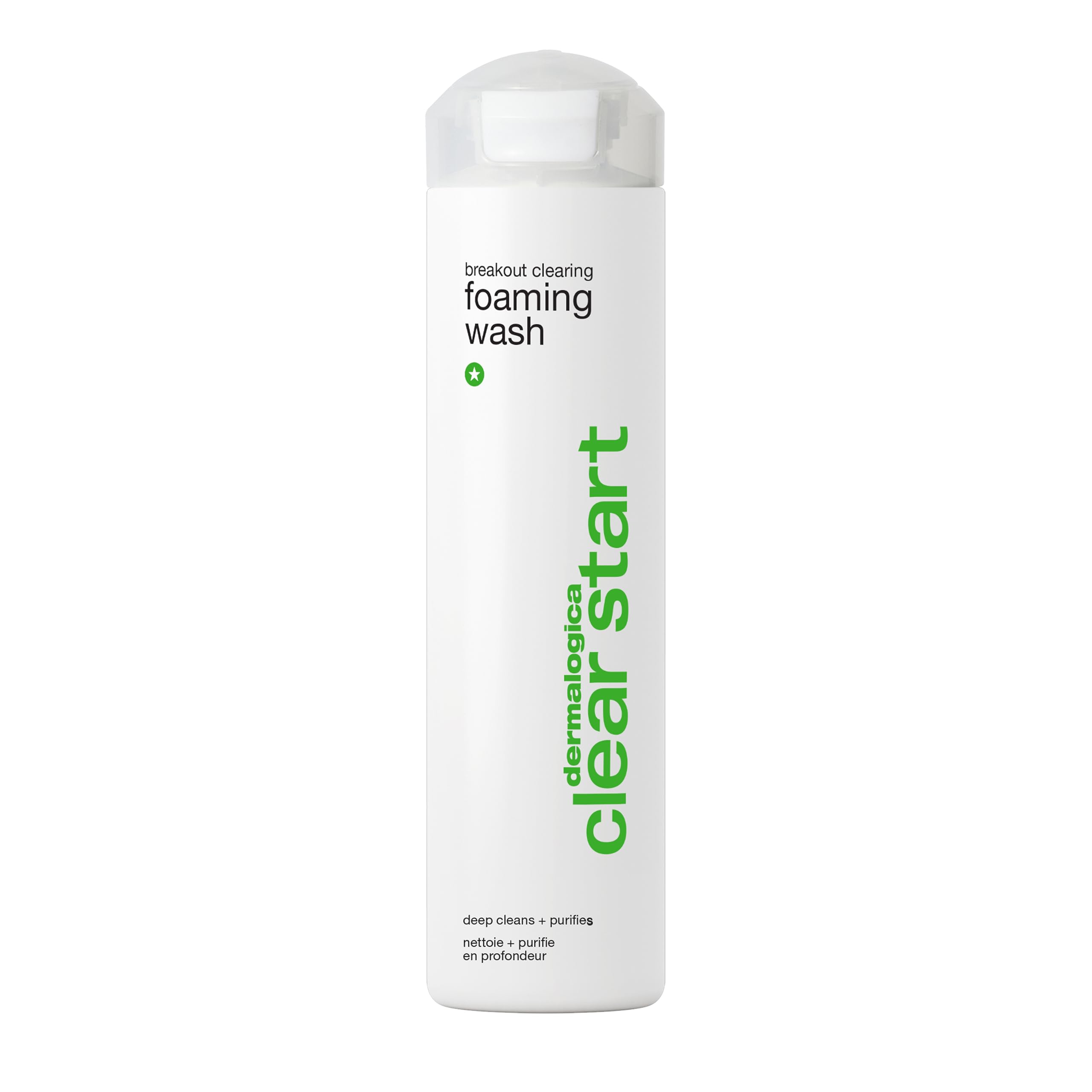 Dermalogica Clear Start Breakout Clearing Foaming Wash - Fights Breakouts, Cleans & Removes Dead Skin Cells, Dirt & Excess Oils, Purifies Skin, for Face, Back & Neck, Suits All Skin Types, 295ml
