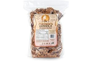 MICHELE’S GRANOLA Michele's Granola Almond Butter, Handmade, Whole Grain, Vegan, Gluten-Free & Non-GMO, 80oz Resealable Bulk Bag