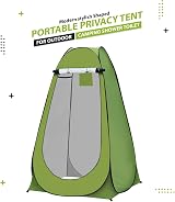 Denny International Portable Pop Up Privacy Tent Green Camping Shower Changing view 3