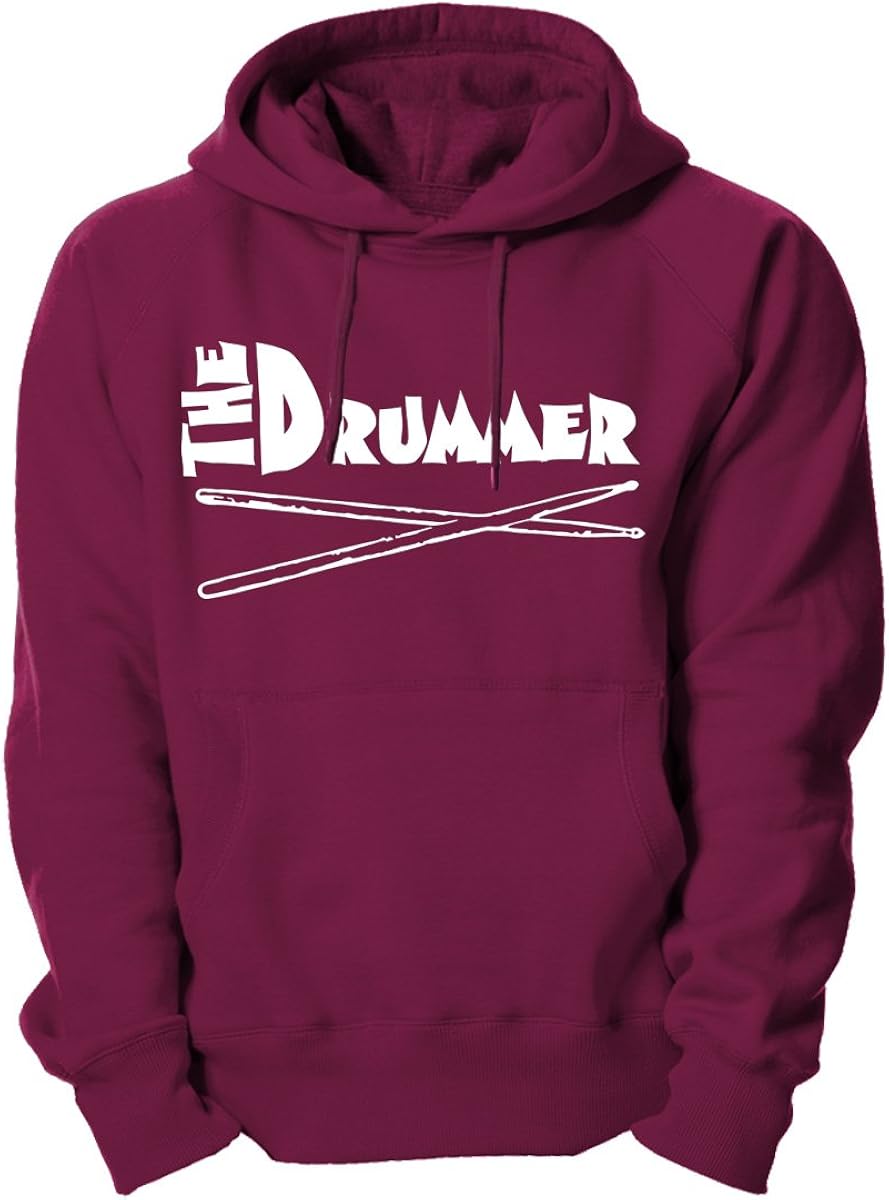Ma2ca Drummer Hoodie Schlagzeuger Kapuzensweatshirt Amazon.de