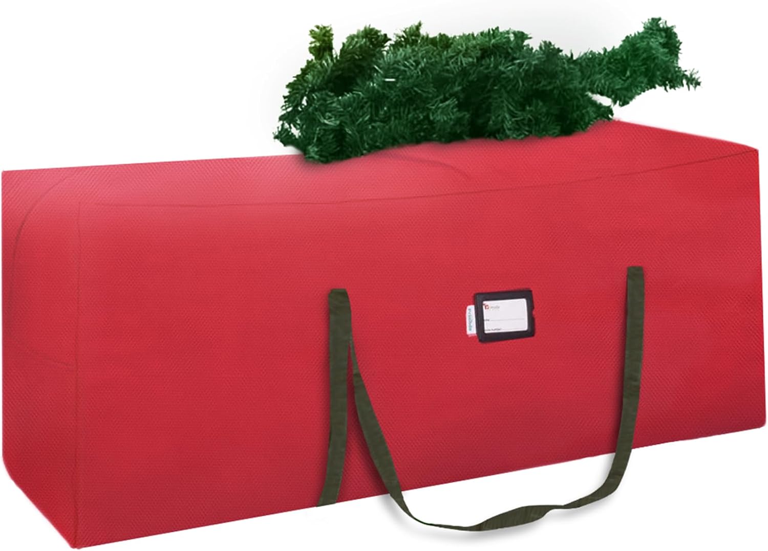 Holiday Décor Storage - YKL Christmas Tree Storage Bag, Fits Up to 7.5 Ft Disassembled Trees Durable Water Resistant 600D Oxford Material Tree Bag Storage to Protect Against Dust Moisture, Red