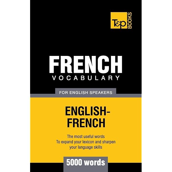 French vocabulary for English speakers - 9000 words (American