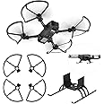 iEago RC Propeller Guard + Landing Gear for Holy Stone HS720 / HS720E Quick Release Protector Blades Anti-Collision Props Foldable Extended Leg Drone Accessories