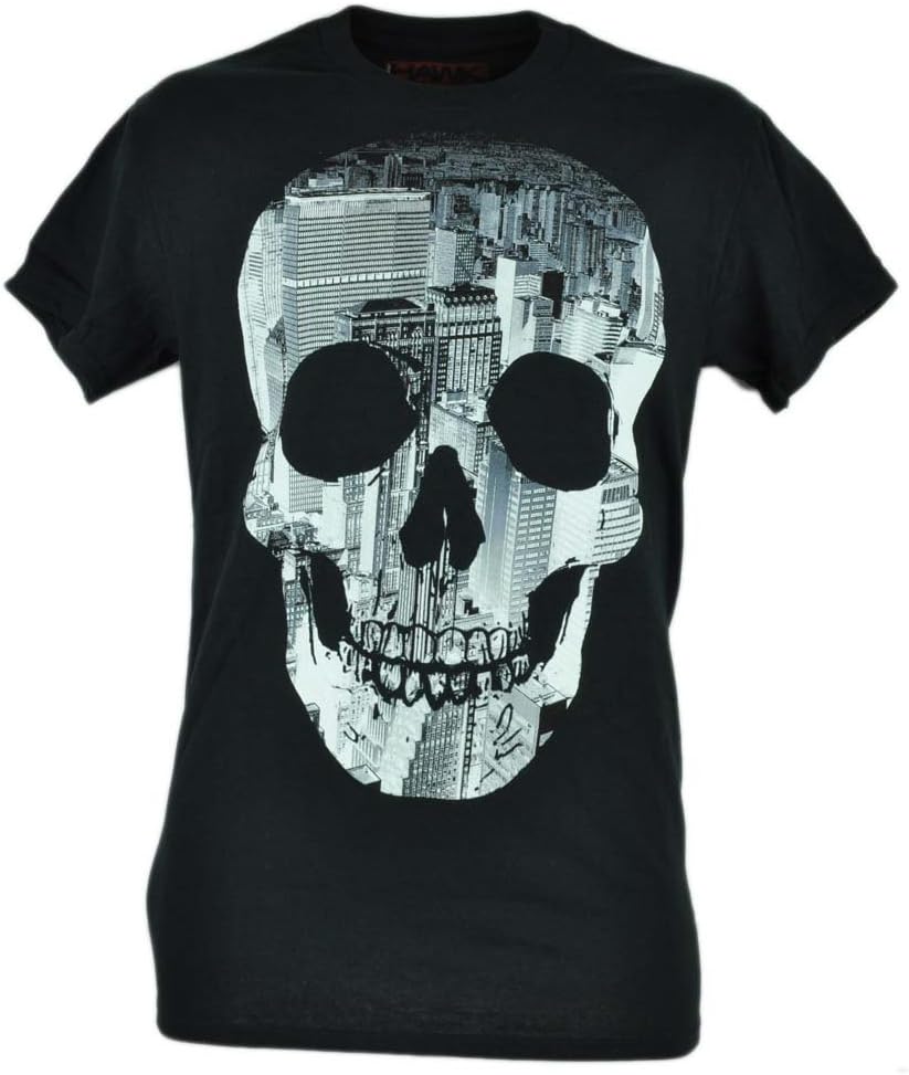 Tony Hawk Clothing Brand Skelecity Skeleton City Graphic Black Tshirt Tee