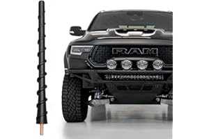 VOFONO Antenna for Dodge Ram 1500 Ford F150 2009-2024, Ram 1500 2500 3500 Antenna, 7 Inch Short Ford F-150 Antenna Replacement, Truck Dodge Ram 1500 Accessories, Ford F150 Accessories