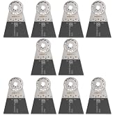 Fein Starlock Plus E-Cut Standard Saw Blade, 2-1/2" Width, 2" Length | Precision Cutting for Wood, Drywall &amp; Plastics with Set Teeth, Wide Shape, 10-Pack, 63502134290