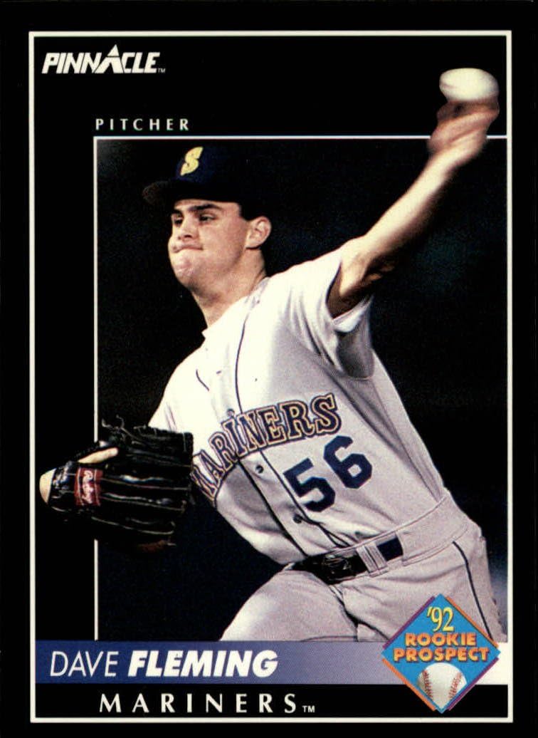 1992 Pinnacle Baseball Card 275 Dave Fleming Collectibles