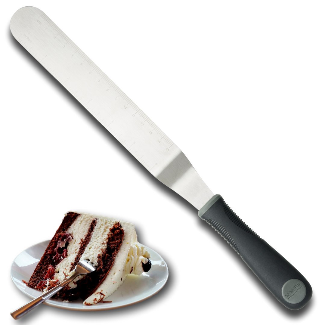 Taylors Eye Witness Sabatier Professional Flexible Palette Knife - Stainless Steel With Comfortable Handle. For Cakes And Icing. Spread, Lift And Mix. A Must Have For All Bakers, Cooks & Chefs
