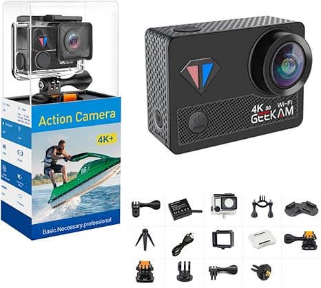 Amazon Co Jp スポーツカメラ防水 Wifiアクションカメラ170度広角2インチlcdスクリーンf2 8大開口用サイクリング サーフィン ダイビング ホーム キッチン