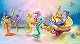 Playmobil Mermaid with Seahorse Carriage 35 pcs 2 figures 7 seahorses view 2