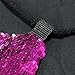 Play Tailor Sequin Drawstring Bag Flip Sequins Backpack Outdoor Sports Bag Dance Bag