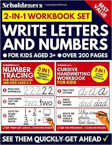 Write Letters And Numbers: 2-in-1 Number Tracing & Cursive Handwriting Workbook for Kids (Preschoolers, Kids Ages 3-5, Pre K, K) Write Letters And Numbers: 2-in-1 Number Tracing & Cursive Handwriting Workbook for Kids (Preschoolers, Kids Ages 3-5, Pre K, K)