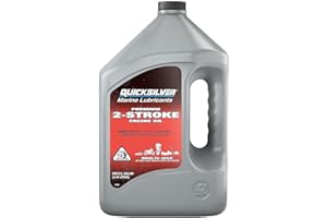Quicksilver Premium 2-Stroke Engine Oil – Outboards, PWCs, Snowmobiles and Motorcycles - 1 Gallon
