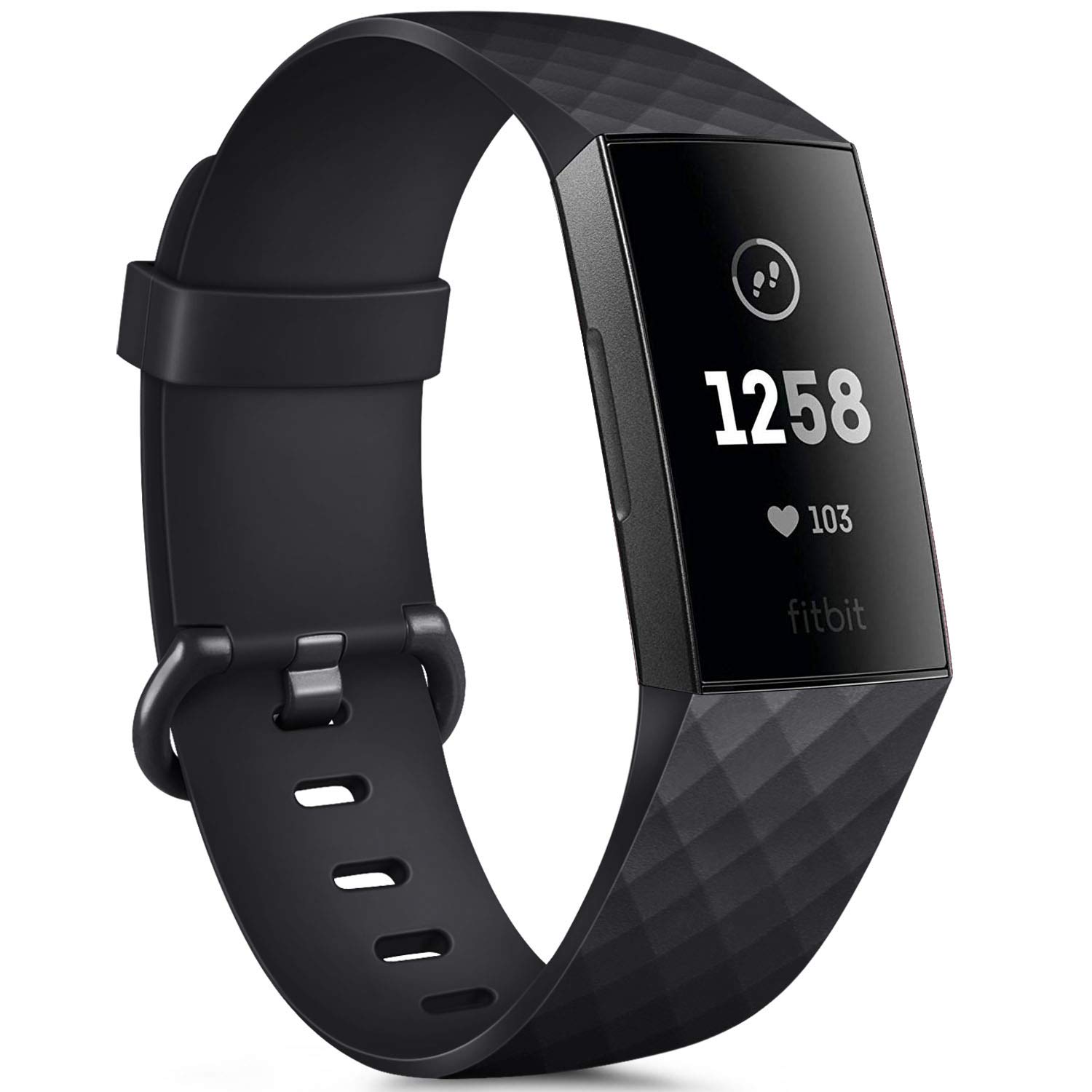 Vancle Silicone Bands Compatible with Fitbit Charge 4 / Fitbit Charge 3 Bands for Women Men, Rose Gold Silver Sport Wristbands for Fitbit Charge 4 / Fitbit Charge 3/Fitbit Charge 3 SE