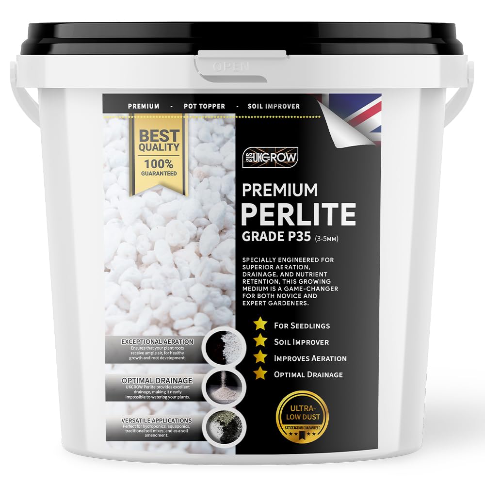 UK GROW Value Perlite P35 BUCKET (1L)