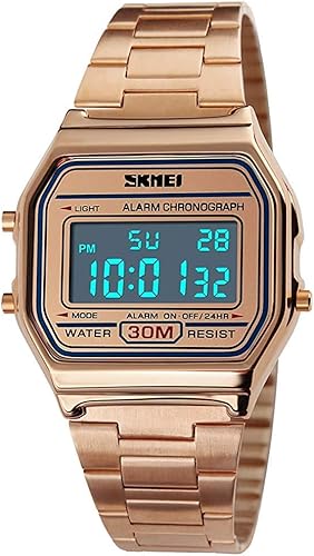 slim digital watch women's