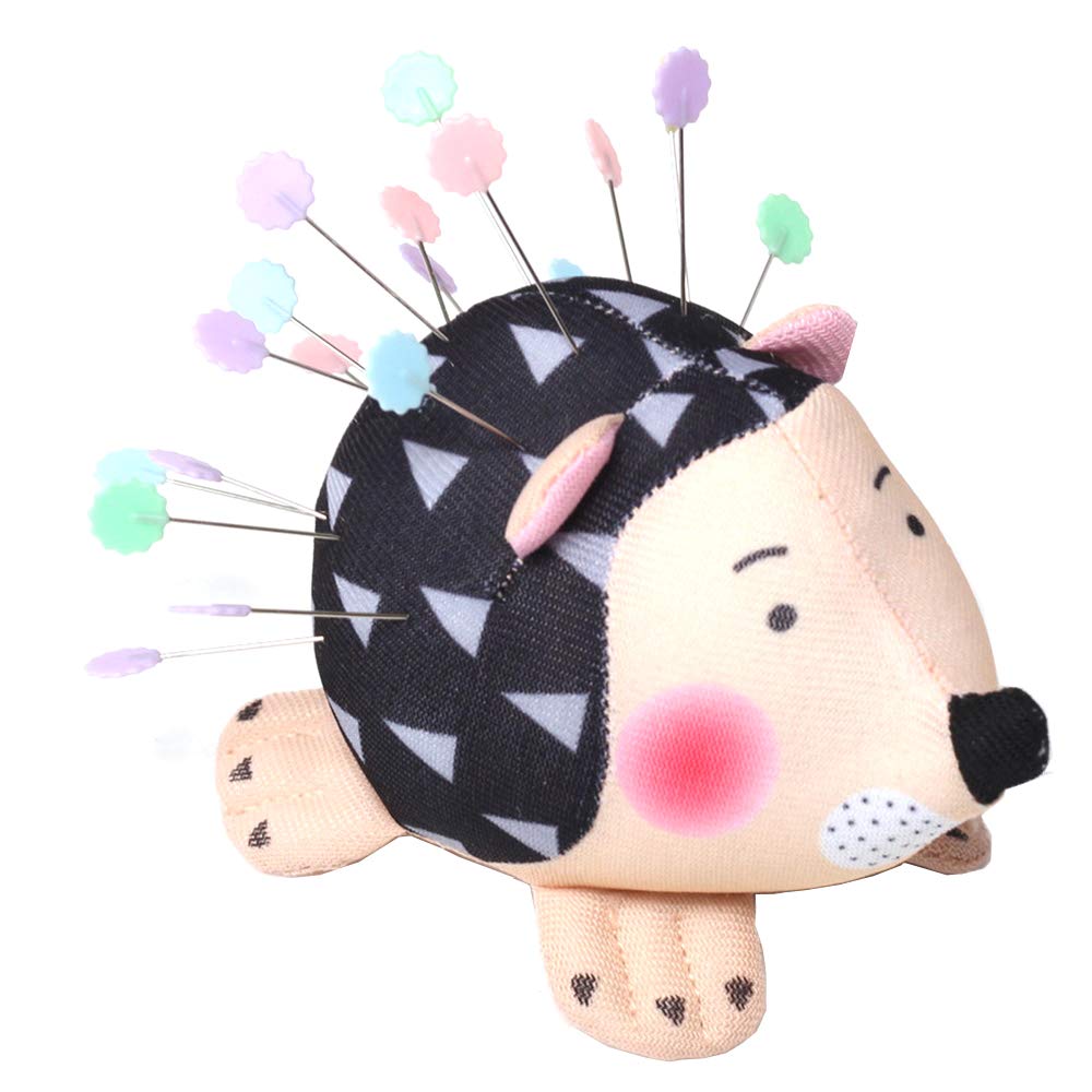 MZY1188 Portable Hedgehog Shape Pin Needle Cushion,Home Holder Pin Cushion DIY Anti Falling Sewing Fabric Pin Cushion