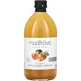 Organic Apple Cider Vinegar, 16.9 fl oz (500 ml), Madhava Natural Sweeteners
