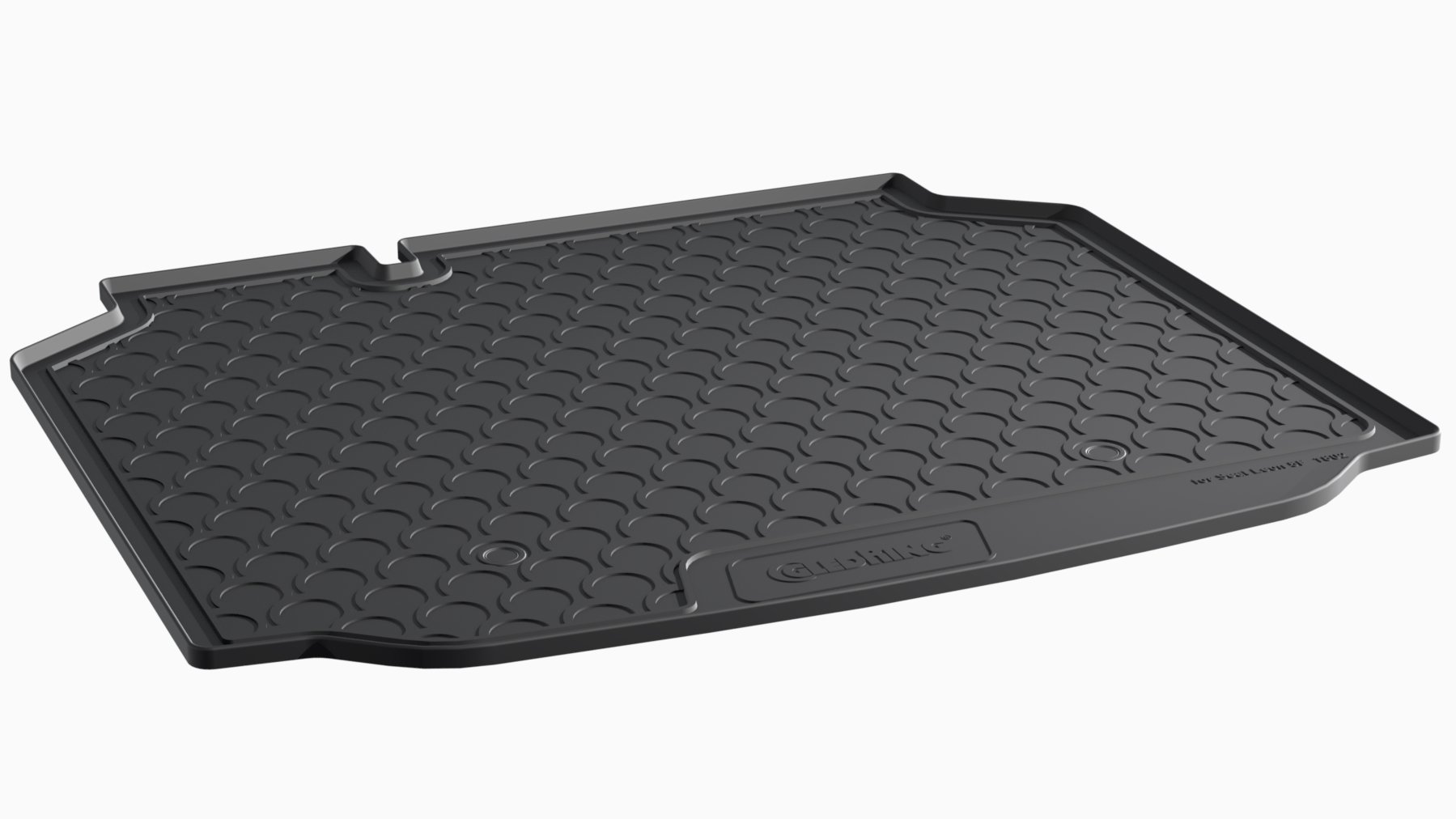 Gledring Rubbasol (Rubber) Boot Mat compatible with Seat Leon 5F 5-doors 2013-2020