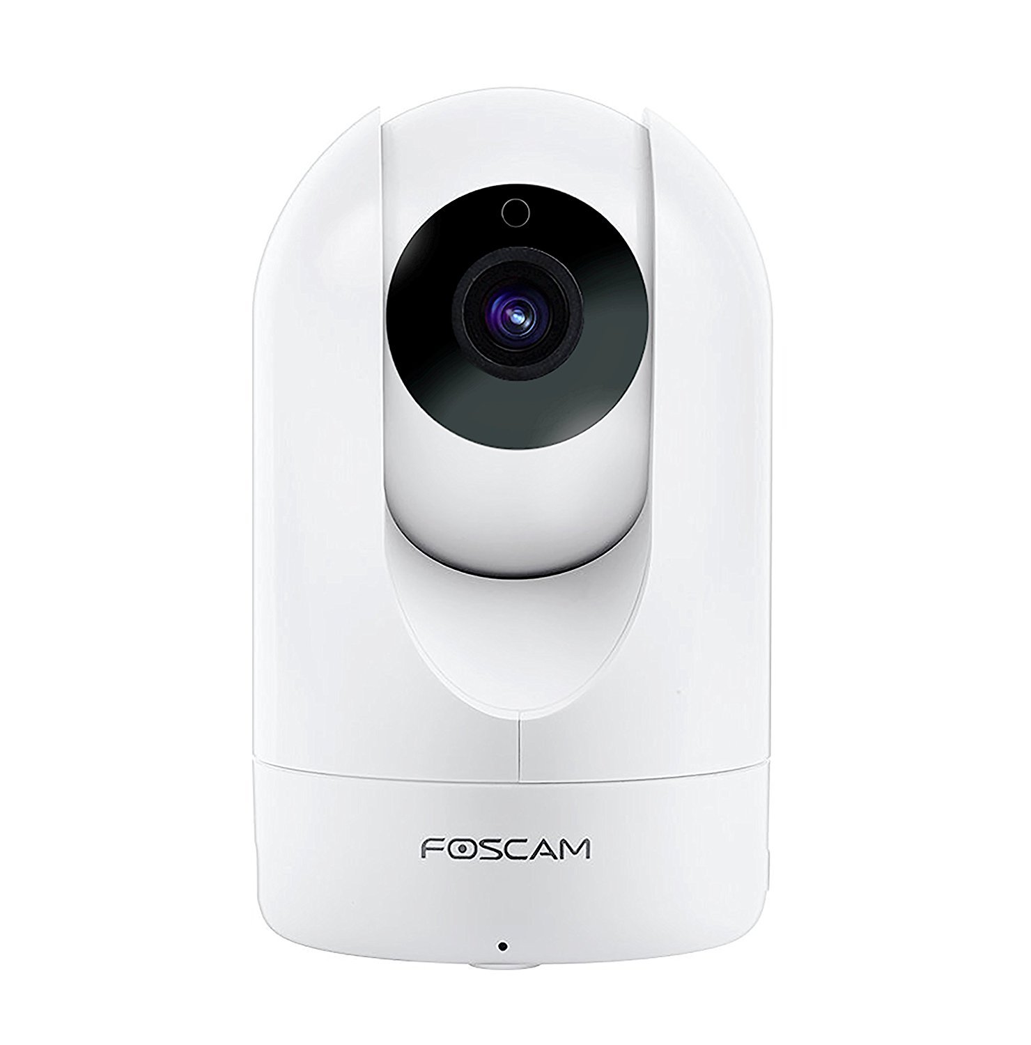 Foscam R2 1080P Pan/Tilt/Zoom SlimSeries WiFi Security Camera - Wide 110° Viewing Angle, Rich Media Push, Enhanced Two-Way Audio, PnP, and More (White)