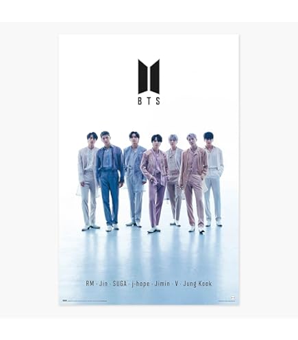 Amazon.com: Trends International BTS-MOS7-BW Wall Poster