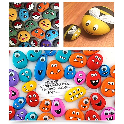 Jar Melo Rock Painting Kit; Non-Toxic; Rock Art; Creative Colorful Magic Stone; Art Creativity; Arts and Crafts Kits for Adults and Kids