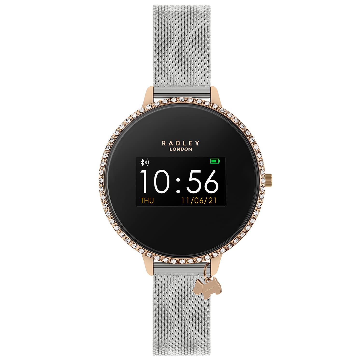 Radley Series 5 Smart Ladies Stone Set Mesh Strap Watch RYS03-4003