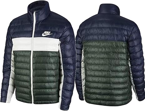 Amazon Co Jp Nike ナイキ 中綿ジャケット メンズ L 身長176 185cm Syn フィル バブル ジャケット アウター 国内正規品 Bv4686 451 オブシディアン スポーツ アウトドア
