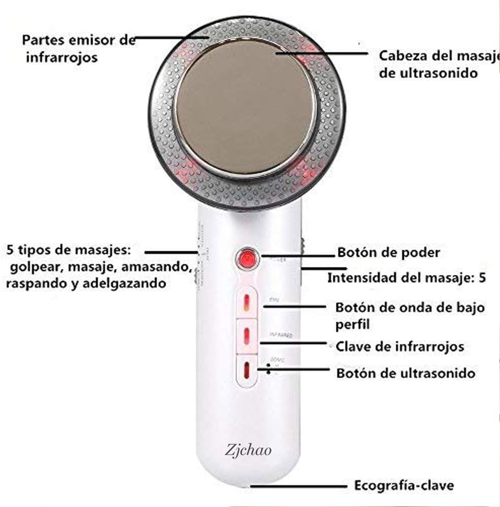 Rejuvenecedor facial con infrarojos