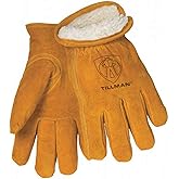 Tillman 1450 Split Cowhide Pile Lined Winter Gloves Large, Brown