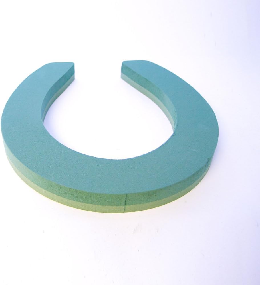 Horseshoe Oasis Ideal Floral Foam Funeral Tribute Frame 2 Sizes