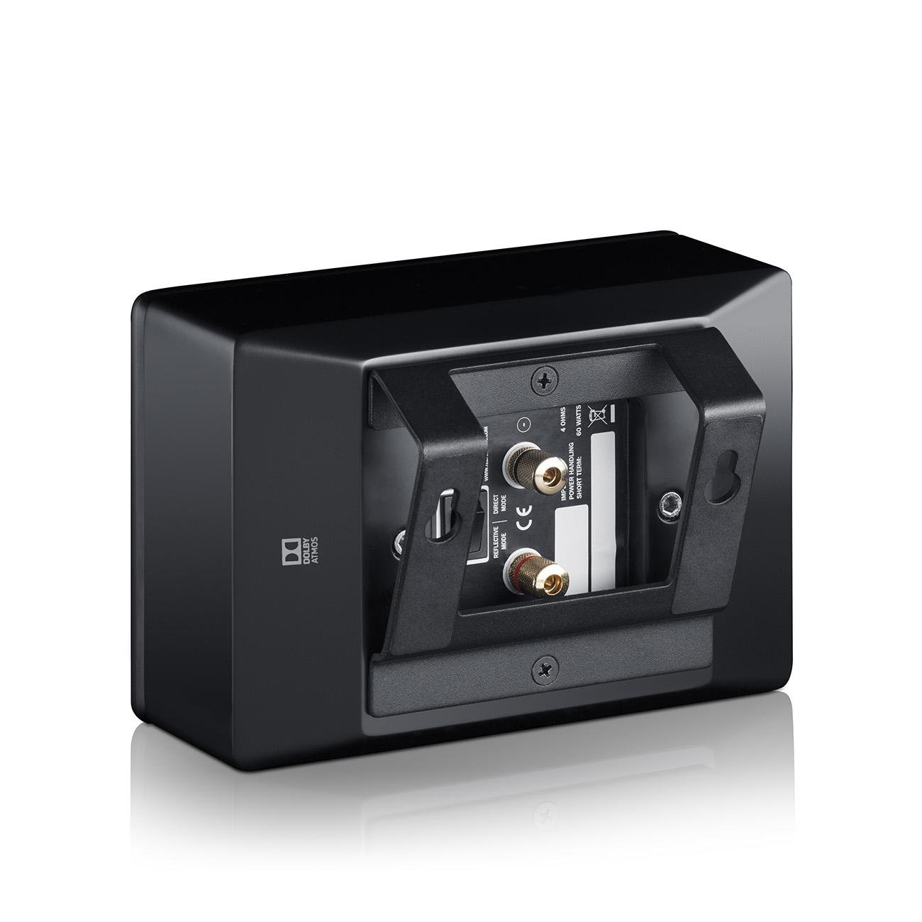 Teufel Reflekt Dolby-Atmos-Lautsprecher Speaker Horizontale oder vertikale Montage Musik Film Heimkino Schwarz 3