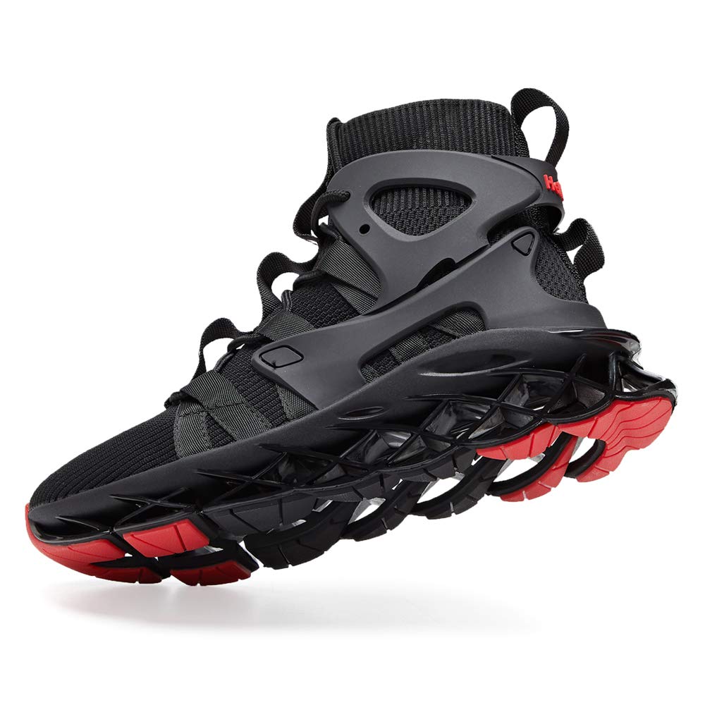 Hello MrLin Men's Running Shoes Non Slip Athletic Tennis Walking Blade Type Sneakers Hip Hop