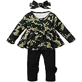 Baby Girl Clothes Infant Toddler Girl Clothes Fall Winter Outfits Long Sleeve Ruffle Tops Girls Pants Sets 3-24M