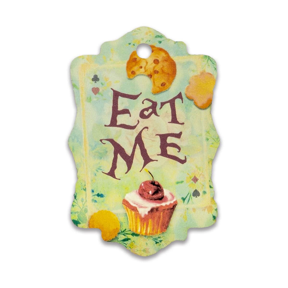 Summer-Ray 50pcs Alice in the Wonderland Theme Gift Tags Favour Tags (Eat Me)