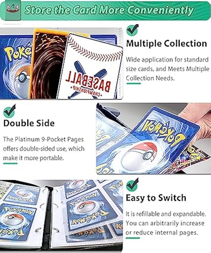double sleeve pokemon cards in binder Amazon.com: Pokémon TCG: Mega Evolution—Perfect Order Elite Trainer Box :  Toys & Games main image 0