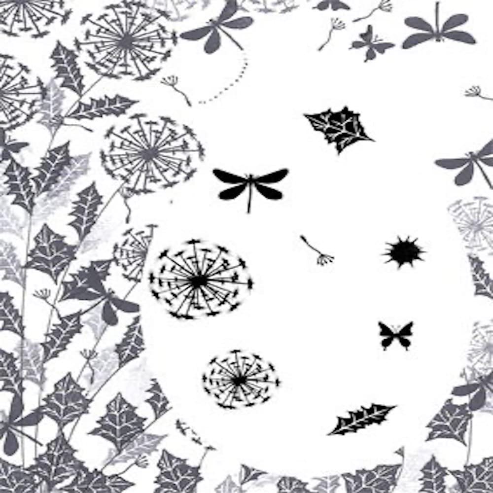 Card-io CDMADA-01 Dandelions at Dusk Majestix Peg Stamp Set, Clear