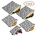 Reusable Sandwich Bags Snack Bags - Set of 5 Pack, Dishwasher Safe Lunch Bags with Zipper, Eco Friendly Food Wraps, BPA-Free. (Fish)
