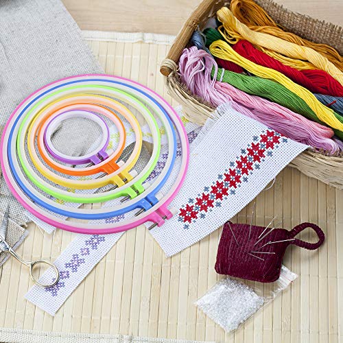 6 Caydo+Embroidery+Needles+Plastic+Multicolor