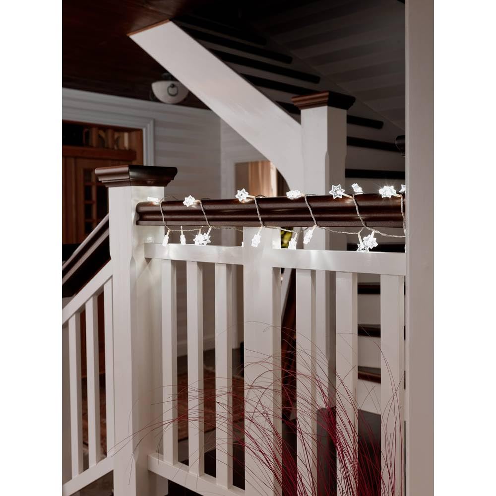 Konstsmide Indoor Decoration LED Lightest with 24 Clear Stars on Clear Cable - Warm White