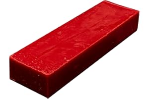 Blended Waxes Inc. Cheesemaking Wax Block - Premium Food Grade Wax, Can Be Used For A Variety Of Cheese Types, Red, 1 Block