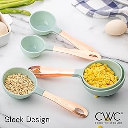 COOK WITH COLOR 12 PC Measuring Cups Set and