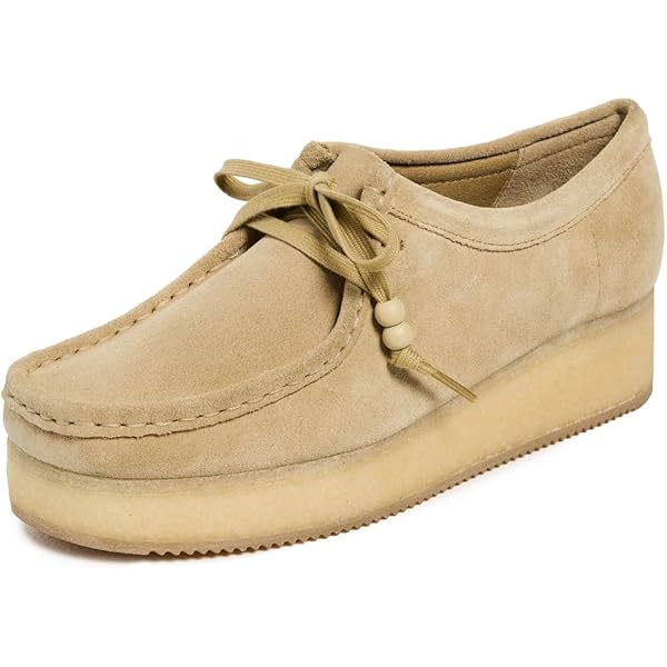 Amazon.com | Clarks Men's Wallabee Loafer, Maple Suede Weave, 8