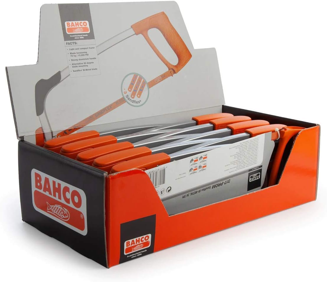 Bahco 317 - Marco para sierra de arco (incluye 3 hojas): Amazon.es: Jardín