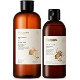 COCOONORIGINAL Vietnam Winter Melon Cleansing Duo - Micellar Water 16.91 fl oz + Winter Melon Facial Cleanser 10.48 fl oz, Vegan Daily Face Cleansing Set for Fresh, Balanced &amp; Healthy-Looking Skin