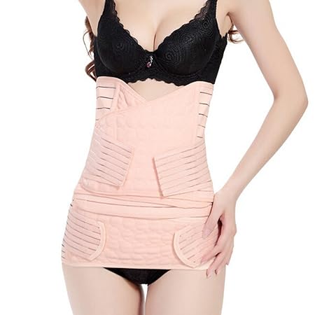 Butterme 3 In 1 Atmungsaktive Elastische Postpartum Unterstützung - Wieder Bauch / Taille / Beckengurt Body Shaper - Beitrag 