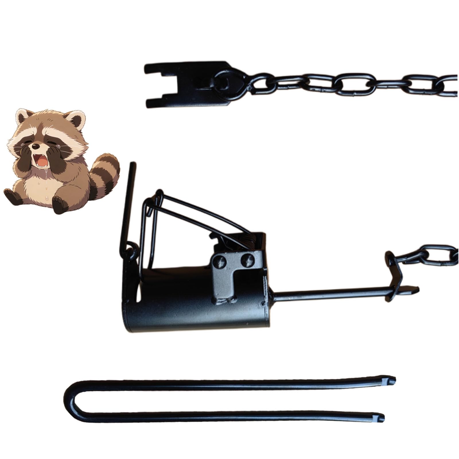 Photo 1 of Humane Cat/Dog Cage,Mapache,Black