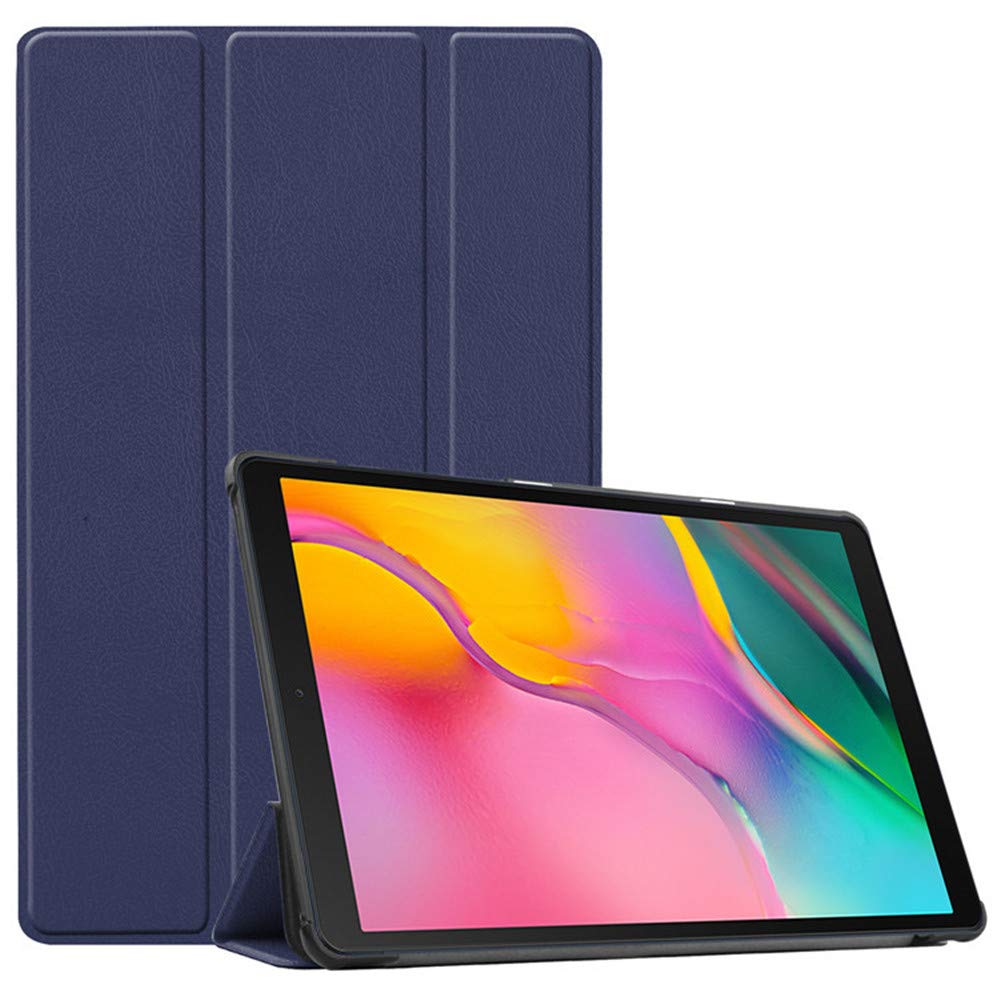 INSOLKIDON Compatible with Case for OPPO pad air 10inch 2022, Ultra Slim Lightweight TPU Silicone soft shell Magnetic Cover Case with Stand Tablet case (Navy blue)